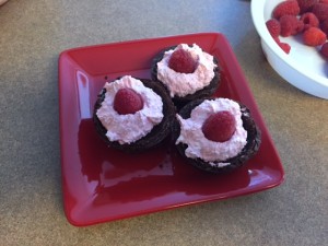 Sweet Raspberry Chocolate Tarts Final